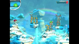 Angry Birds 2: level 925 (Cobalt Plateaus/ Pigfoot Mountain)