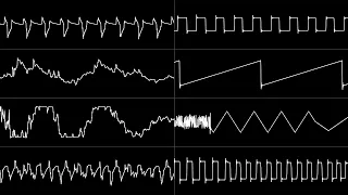 Tip, Mantronix, & Jerry - “Act of Impulse” Stereo Mix (2x Amiga MOD & AHX) [Oscilloscope View]