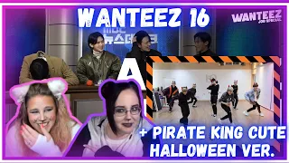 ATEEZ (에이티즈) WANTEEZ EP. 16 + Pirate King Cute Halloween ver. | K-Cord Girls Reaction