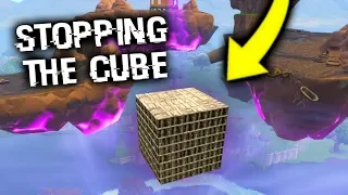Trying To STOP The Fortnite Cube Explosion