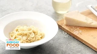 3-Ingredient Fettuccine Alfredo - Everyday Food with Sarah Carey