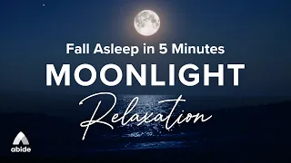 Deep Sleep in 5 Minutes: Moonlight Relaxation - Guided Sleep Meditation