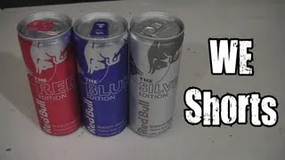 WE Shorts - Red Bull Silver, Red, & Blue Editions