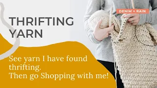 Thrifting Yarn - Finding Fabulous Yarns at your Thrift Stores