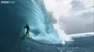 HD: Super Slo-mo Surfer! - South Pacific - BBC Two