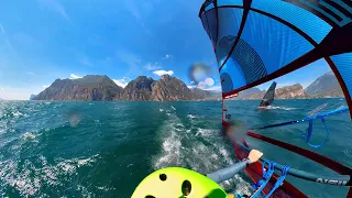 Windsurf session @ Lake Garda, Tabou Rocket Plus 2021 123l, Neilpryde V8, NP Fusion, insta360 One x2