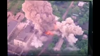 Взрыв склада  боеприпасов