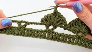 DIFFERENT AND VERY BEAUTIFUL CROCHET STITCH