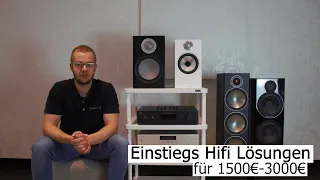 Einsteiger HiFi Lösungen unter 3000€ für Lautsprecher, Verstärker & Streamer - klingt das?