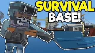 Bandits Attack Survival Base in Sinking City! - Tiny Town VR Gameplay - HTC Vive VR Game