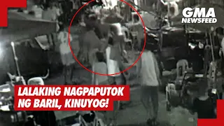 Lalaking nagpaputok ng baril, kinuyog! | GMA News Feed