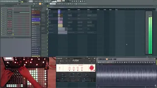 FLstudio 20 - ( Underground, Deep) Techno -  Live performance mode