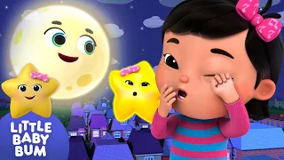 Moon and Stars Lullaby ⭐Mia's Sleepy Time! LittleBabyBum - Nursery Rhymes for Babies | LBBKids