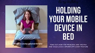 How to hold your ipad or book in bed efficiently