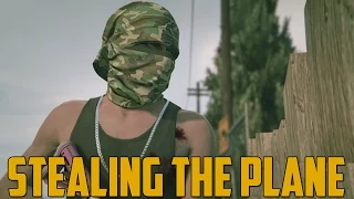 STEALING THE PLANE! (GTA V Heists - Prison Break - Part 1)