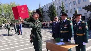 День принятия присяги прошел в Новосибирском военном институте // "Новости 49" 06.09.22