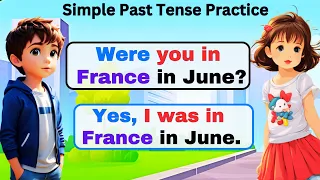 English Speaking Practice |Simple Past Tense |English Conversation Practice | English Speaking Class
