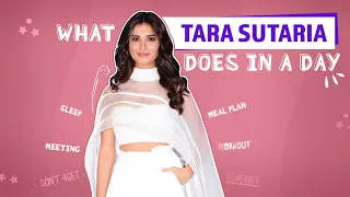 Everything Tara Sutaria does in a day | What I do in a Day | Cooking, music, painting