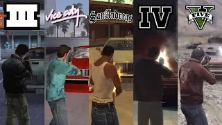 How SMASHING Car WINDOWS have CHANGED in GTA Games 2001 - 2020 (Evolution of GTA)