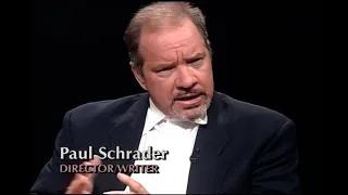 Paul Schrader on Charlie Rose, September 15, 1992