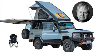 Two-Person Overlander Toyota Masterclass Build. Lights, suspension, barwork, tyres  | @4xOverland