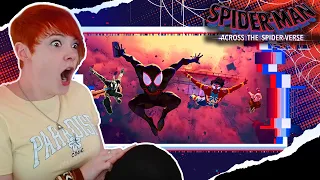 DIDN'T EXPECT THAT!!!! Spiderman Across the Spider-Verse Reaction (First Time Watching!)