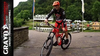 Trackstand mit dem Fahrrad | Mountainbike Balance Training | MTB Fahrtechnik-Tutorial