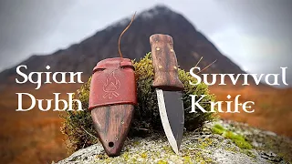 Sgian Dubh Survival Knife (Fandabi-Dubh). History and Philosophy Behind the Design.
