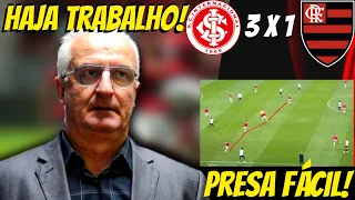 DORIVAL JÚNIOR JÁ CONHECEU ALGUNS PROBLEMAS DO FLAMENGO! FLAMENGO 1 X 3 INTERNACIONAL