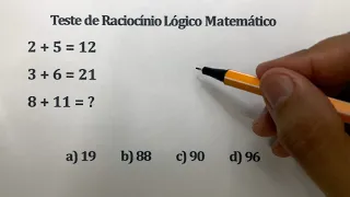 87% erram esse Desafio de Raciocínio Lógico - Prof Robson Liers   Mathematicamente