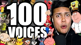 100 FUNNY IMPRESSIONS IN 10 MINUTES !!!