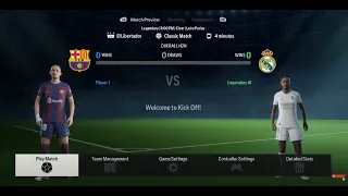 FC 24 Gameplay | Barcelona VS Real Madrid | PES | efootball | FIFA