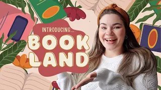 I'm starting a BOOK CLUB & a PODCAST!!! Introducing BOOKLAND, a community for readers! 💜