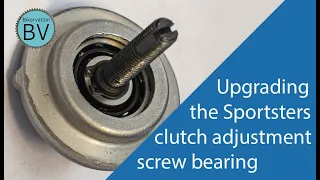 Bikervation  - Replacing the Clutch adjusting screw bearing #8885 with a FAG 7200-B-XL-TVP