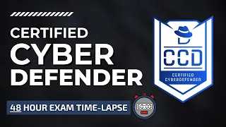 Certified Cyber Defender CCD - 48 HOUR Exam Vlog & Timelapse