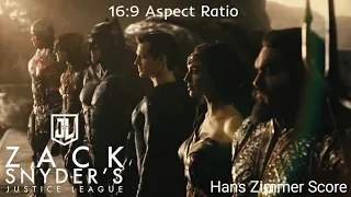 Justice League : The Snyder Cut Trailer | 16:9 Aspect Ratio With Hans Zimmer Score
