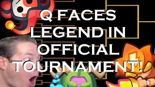 Q Faces a Legend in Official Rush Royale Tournament!