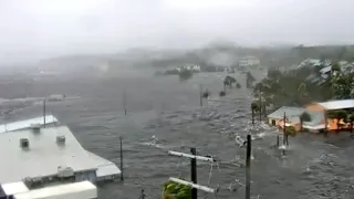 Hurricane Idalia landfall in Steinhatchee