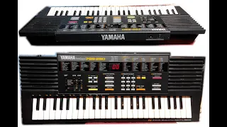 YAMAHA PSS - 290 (sound and styles demonstration) Hi Q. sound