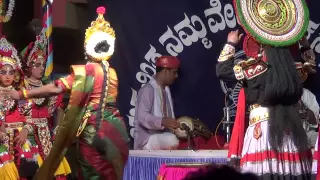 Yakshagana: Bayaru Ramesh Bhat as Lakshmi...