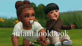 cc haul & lookbook for infants w/ links | the sims 4