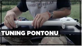 #PONTON KOLIBRI Z PARASOLEM WĘDKARSKIM CZĘŚĆ 1 TUNING Poradnik Montaż Instrukcja Krok po Kroku