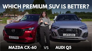 Mazda CX60 vs Audi Q5 Plug-In Hybrid - Which Large SUV is the better choice?