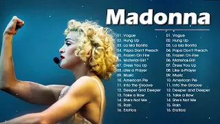 Madonna 2 Hours Non-Stop 🔴 The Best Of Madonna Songs Ever 🔴 Madonna Greatest Hits Full Album 2022