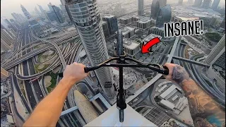 INSANE BMX RIDING ON DUBAI ROOFTOP!