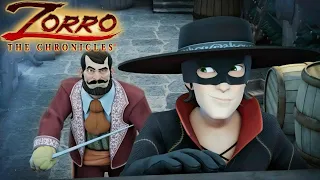Zorro the Chronicles | ZORRO THE THIEF | Episode 10 | Superhero cartoons