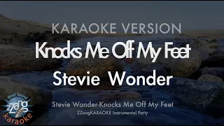 Stevie Wonder-Knocks Me Off My Feet (MR/Instrumental) (Karaoke Version)