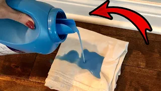 Rub THIS on your Furniture & baseboards and DUST is NEVER AGAIN a Problem 💥 (GENIUS Motivation)