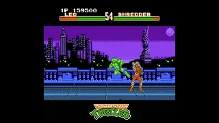 Teenage Mutant Ninja Turtles: Tournament Fighters (NES) version | full game session for Story Mode 🐢