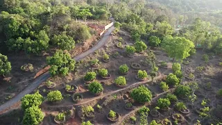 Areal View of Dharam Shaikh Dargah Area Saitawade